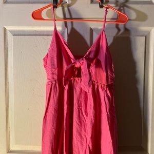 Tabitha Brown Tie Front Dress